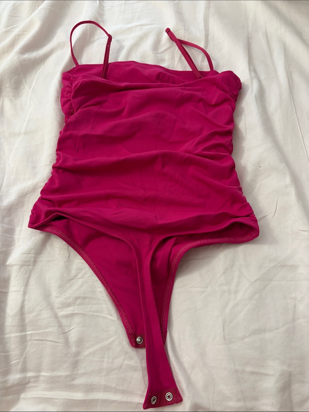Babaton Bright Fuchsia Girls' One-Piece Bodysuit - Picture 3 of 3